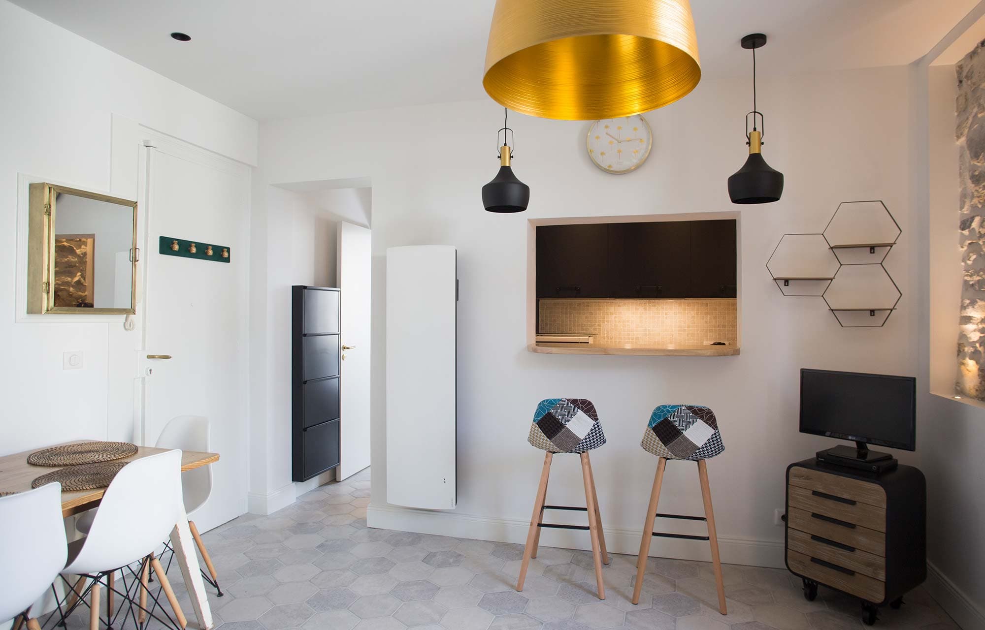 Photo 2 du projet Rénovation d'un appartement à Biarritz Quartier Saint Charles