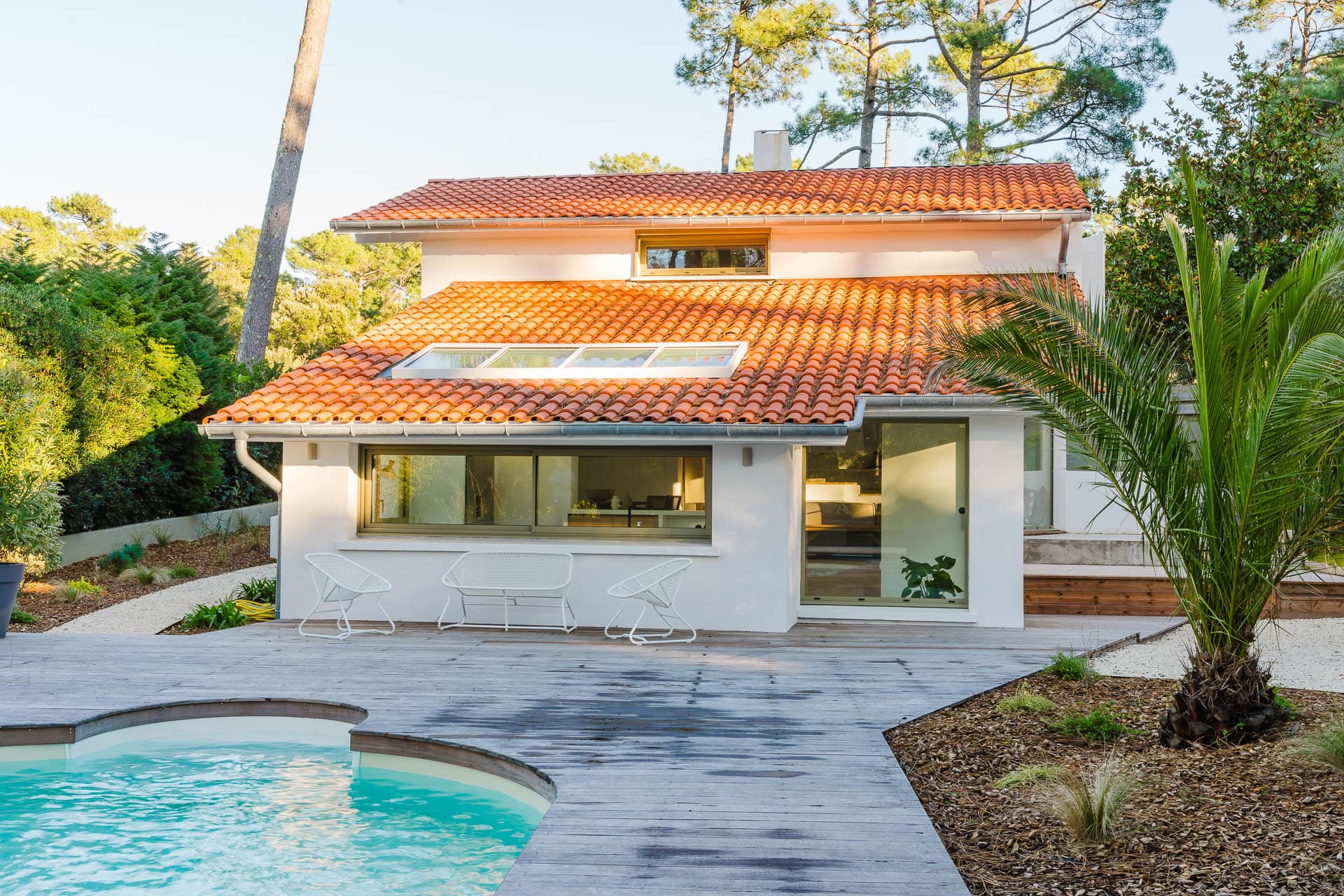 Photo 1 du projet Rénovation d'une villa à Seignosse