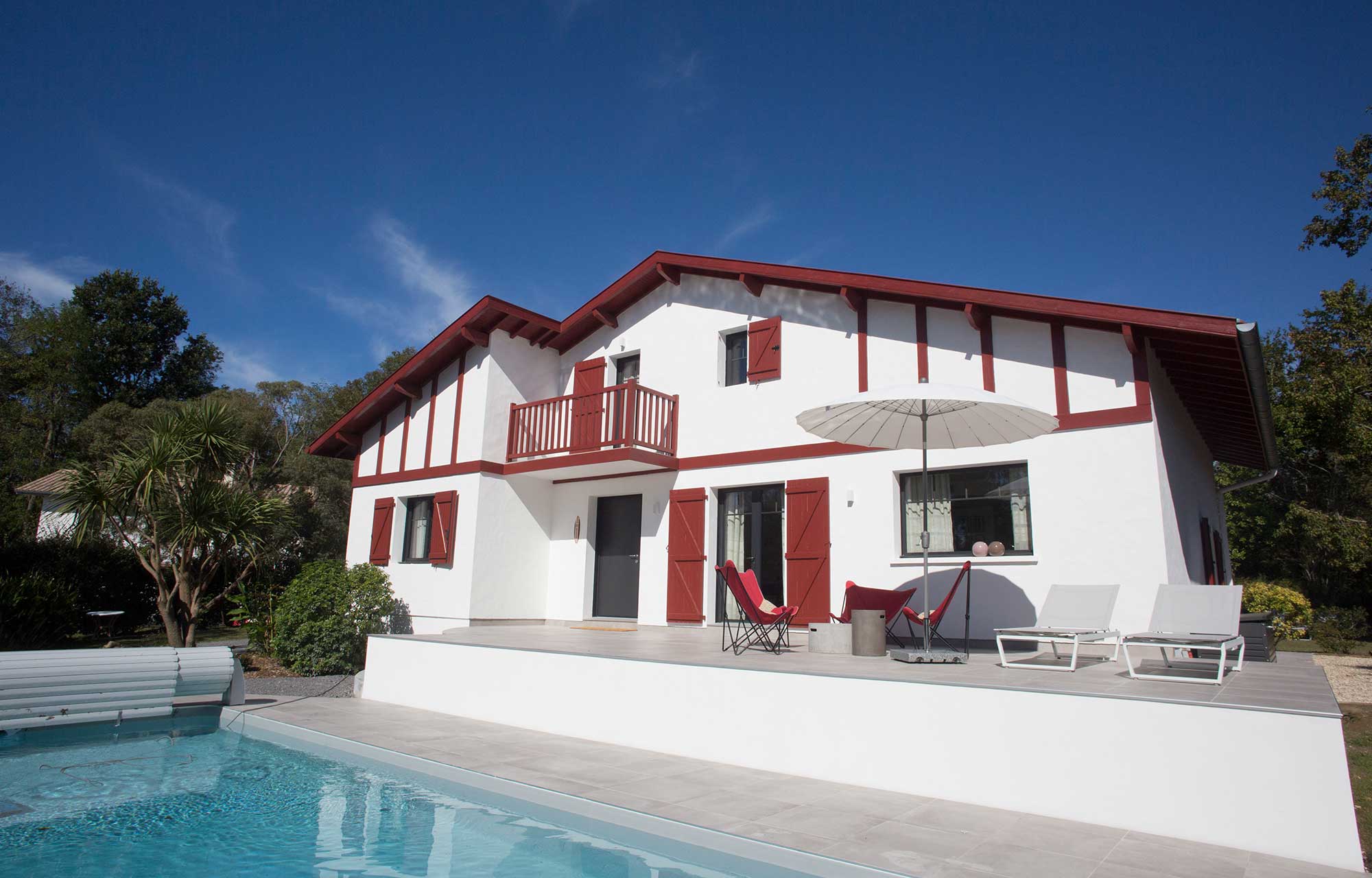 Photo 1 du projet Rénovation complète d'une maison à Bidart