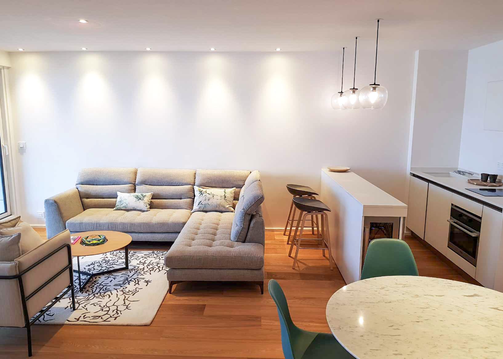 Photo 1 du projet Rénovation d'un appartement au Miramar à Biarritz