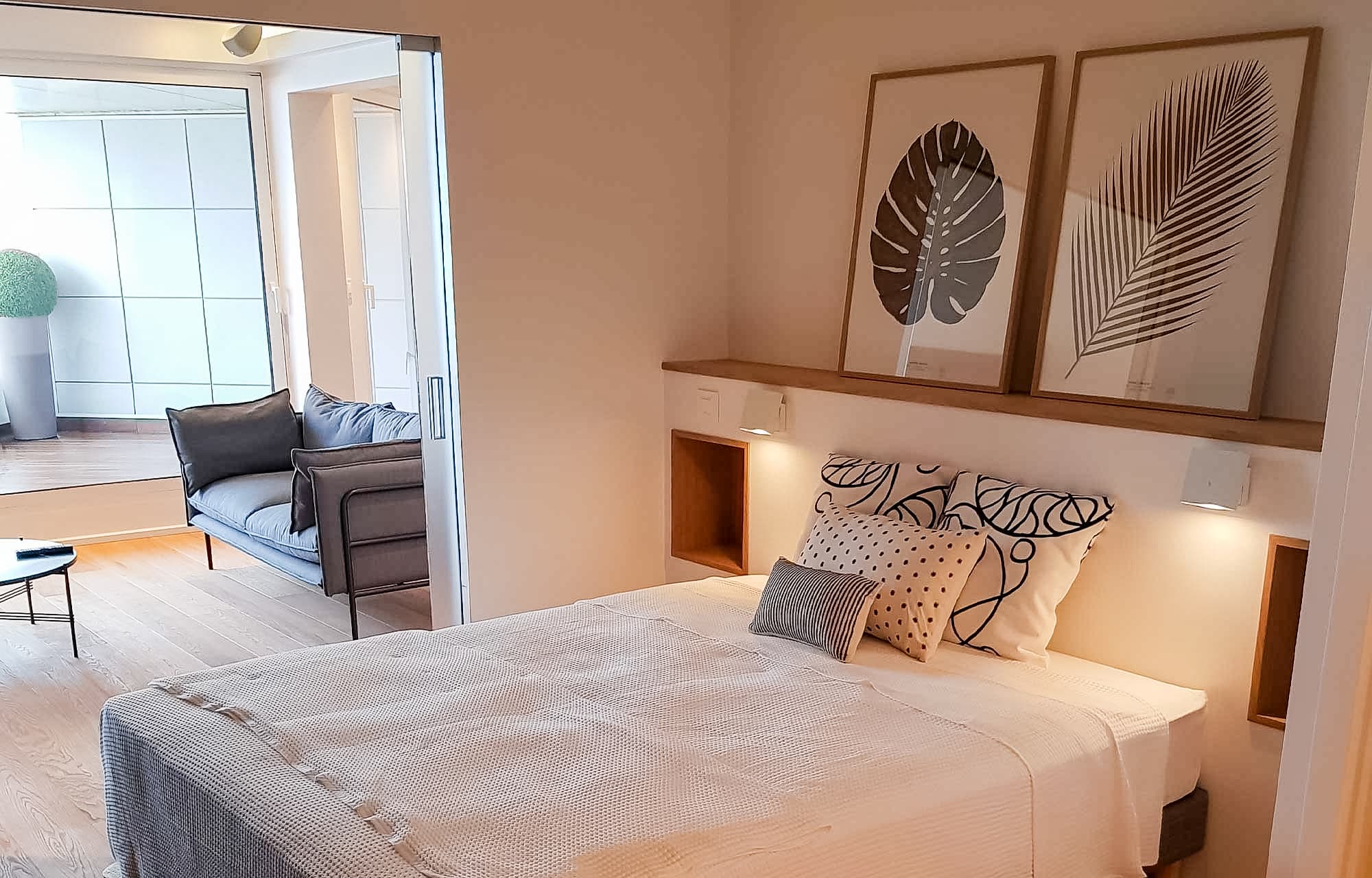 Photo 3 du projet Rénovation d'un appartement au Miramar à Biarritz